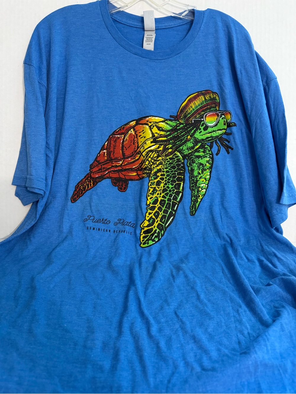 Duck Co Puerto Plata Dominican Republic Reggae Turtle Graphic T Shirt